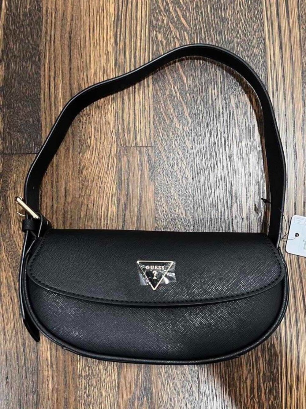 guess black zita baguette bag y2k NWT